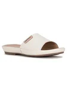Hush Puppies Women's Cana Mule White Slipper-6 Kids UK (5741208)