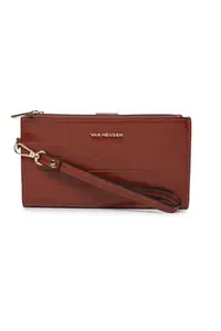 Van Heusen Women's Tan Wallet-Texture-(VWBGIRGFF002231)