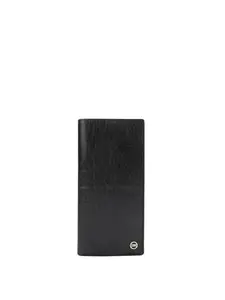 Da Milano RFID Protected Leather Wallet for Men with Card Slot - Black