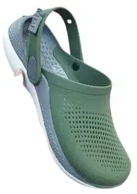 Clogs for Men (Green, UK Footwear Size System, Adult, Men, Numeric, Medium, 10)