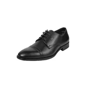 Mochi Men's Black Lace Up Closure Formal - Lace Up with Flat Sole UK/9 EU/43 (19-650)