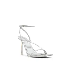 Aldo SCINTILLA-IN040 Ladies SILVER Heel Sandals