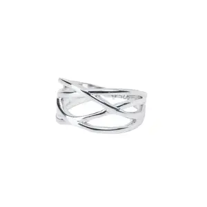 HEDAAZ 925 Sterling Silver Forever Yours Ring for Women | Statement Jewellery | Hypoallergenic | Perfect Fitting | Ideal Gift for Girlfriend or Wife | Eco-friendly Gift Box (14)