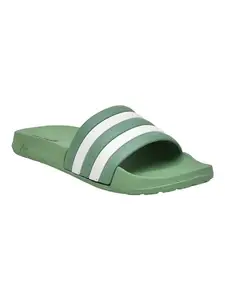 Impakto ComfyStep Green Slides for Women