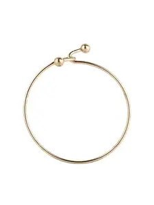 Adwitiya Collection Women Gold Plated Plain Bracelet