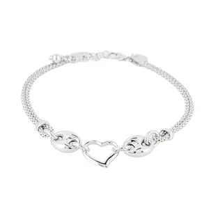BHAVANI JEWELLERS 925 Italian Starling Silver Infinity Bracelate | BJ-056