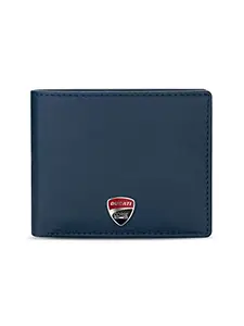 Ducati Corse Lucca Genuine Leather Wallet for Men - DTLGW2201001