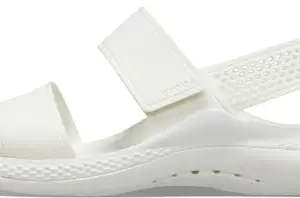 crocs Womens Literide Almost White Sandal - 9 UK (W11) (206711)