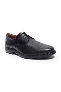 Van Heusen Men Black Lace Up Shoes