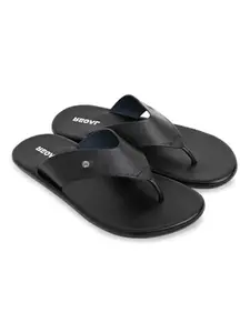 Regal Black Men Classic Leather Sandals