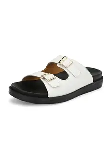 Eego Italy Men's Padded Slippers - KM5WHITE9