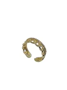 Intricate Elegance, Adjustable Anti Tarnish Ring for Women and Girls