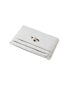 Accessorize London Women's Planet Charm Hampton Card Holder (Silver)