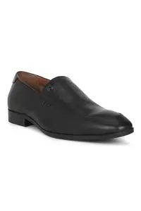 Louis Philippe Men Black Formal Shoes