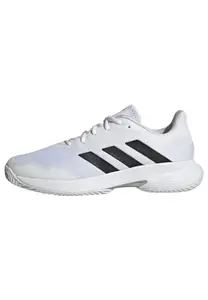 adidas Men Synthetic CourtJam Control M Tennis Shoe FTWWHT/CBLACK/MSILVE (UK-12)