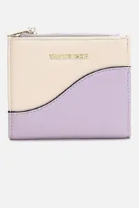 Van Heusen Women Lilac Patterned Wallets