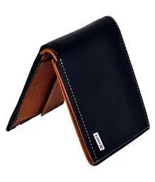 Leather Black Casual Regular Wallet/Men's Wallet/Gents Wallet/Men's Purse/Gents Purse