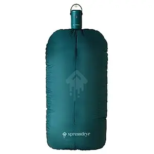 Xpressdryr Aurate Pro Max Portable Travel Essential Cloth Dryer – Compact, Auto-Off Timer, Dual-Speed Settings for Travel and Home Use, Lightweight and Foldable Dryer