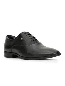 Bata Men's Oxford Shoes | Classic & Stylish Lace-Up Formal Shoes for Office, Business & Special Occasions | Comfortable, Durable & Timeless Footwear Black