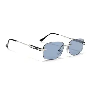 Voyage UV Protection Rimless Sunglasses for Men & Women