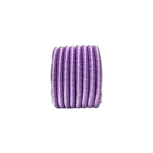 Smita's Creations Silk Thread Designer Bangles with Plastic material (lavender, 2-4)