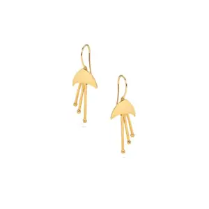 Shaya by CaratLane All Eyes on Me Earrings Crafted in Gold Plated 925 Silver for Women
