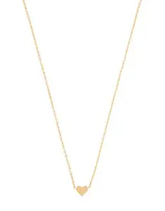 Accessorize London Solid Heart Pendant|One Size
