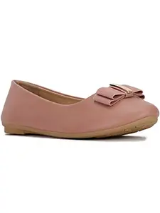Bata Womens RATBOW Ballerinas, Pink, (5515659), UK 4
