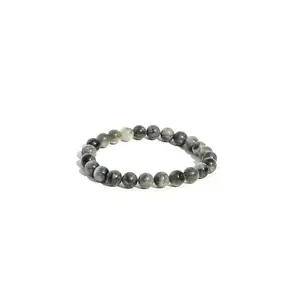 The Cosmic Connect Quartz 8MM Bead Healing Fang Shui Bracelet | Recharge Your Spirit with Healing Protection, Balance and Peace of Mind | Money and Good Luck (Cat's Eye Healing)