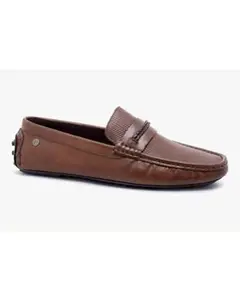 Pierre Cardin EL0302 Leather Cauals Shoes for Men_Tan_44