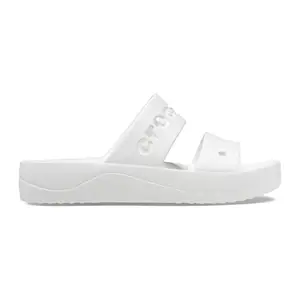 Crocs Baya White Sandal-(208188-100)-2 UK Women (W4)