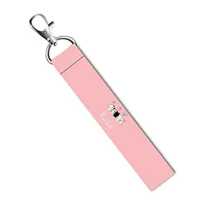 ISEE 360® Have A Nice Day Kitty Lanyard Bag Tag with Swivel Lobster for Gift Luggage Bags Backpack Laptop Bags Students Travelers L X H 5 X 0.8 INCH