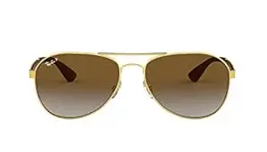 Ray-Ban Unisex Polarized Pilot Sunglasses - 0RB3549