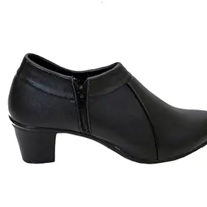 Kairo D High Heel Office Bellies for Women – Elegant Formal Shoes, Stylish Comfort, Versatile Wear, Ideal for Professional Use (Black, Numeric_3)