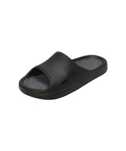 Puma Mens Lithen Injex Black-Cool Dark Gray Slide - 9 UK (40044902)