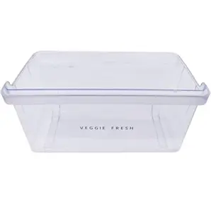 Jaishika Enterprises Vegetable Box/Basket Compatible with Whirlpool Single Door 190 to 200 Liter Gen-Y Model Refrigerator for Transparent Part Code W10418585 (Acralic,Transprent)