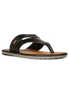 Bata Men's Slip-on Sandal - BLACK (10 UK) (8716925)