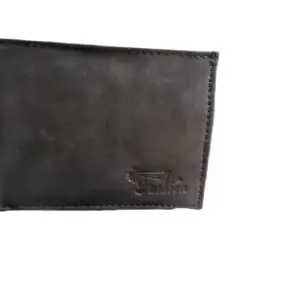 Shree Fashion Men Synthrtic Leather Wallet Black/Tan (Faux Leather, Black)