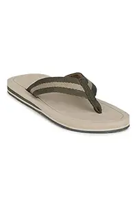 Louis Philippe Olive Flip Flops