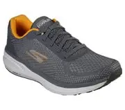 Skechers Mens Pure Charcoal/Orange Running Shoe - 7 UK (8 US) (55216ID-CCOR)