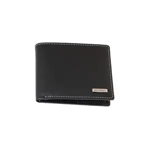 BAGMAN Tristan Black Leather Wallet for Men