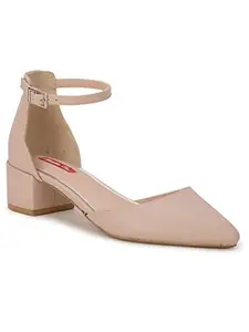 Bata Womens Willow Heels, (6610088), UK 4 Nude