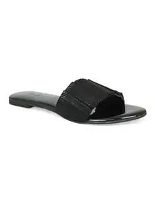 Inc.5 Shoes Women Flat 300423_BLACK
