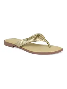 Inc.5 Shoes Women Flat 101018_ANT GOLD