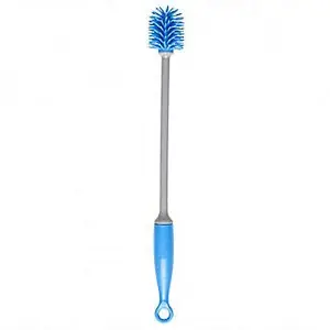 Cello Bottle and Nipple Cleaning Brass Colour Multicolor