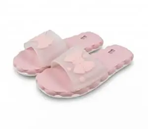 Women Slide Sandals Slip On Slippers | Soft Cushion Lightweight EVA Sole | Anti Skid Open Toe Flat Summer Beach Bathroom Home Wear | Stylish Ladies Chappal Casual Dailly Wear Fashion Comfortable Footwear