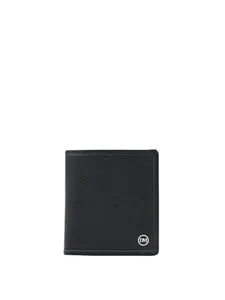 Da Milano Genuine Leather Black Men Wallet with Multicard Slot (0665C)