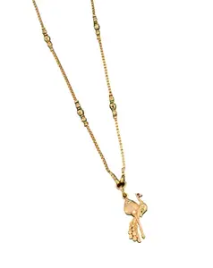 Shubh Jewels Royal Gold Plated Mangalsutra Pendant with Beautiful Chain for Women Desihn no Mor8