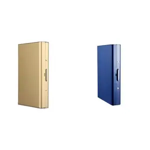 Stealodeal Gold RFID Blocking Stainless Steel ATM/Credit/Debit for Men & Women 8 Slots Card Holder RFID Blocking Stainless Steel ATM/Credit/Debit for Men & Women 8 Slots Card Holder (8 Sl