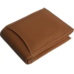 DANIQUE Tan Leather Wallet for Men | Leather Mens Wallet with Multiple Pockets | Wallets Men Genuine Leather